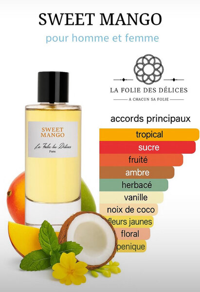 Parfum Sweet Mango Unisexe