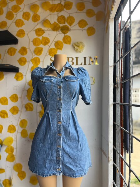 Robe Chemise Denim