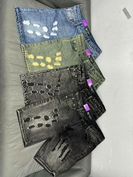 Shorts en jean décontractés