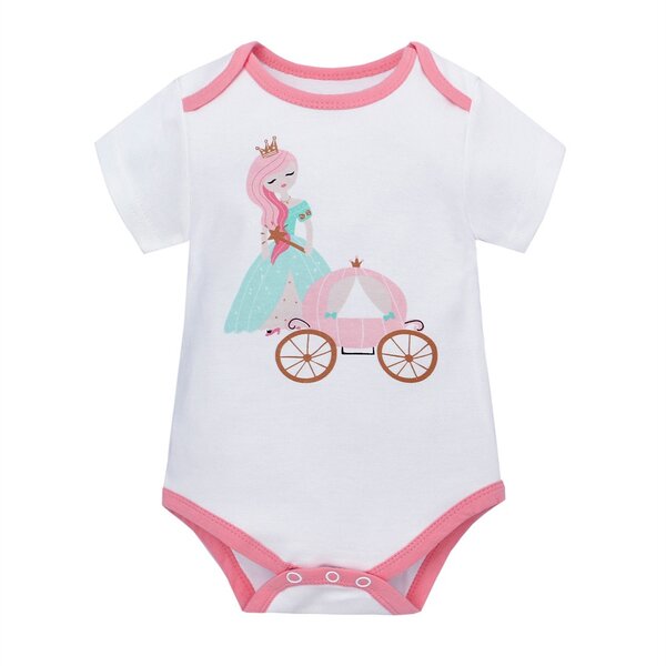 Lot de 3 bodys bébé princesses