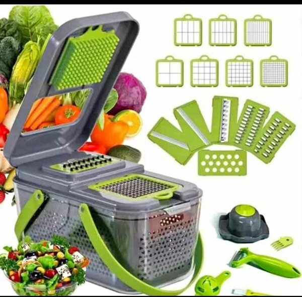 Coupe-légumes multifonction 11 pièces