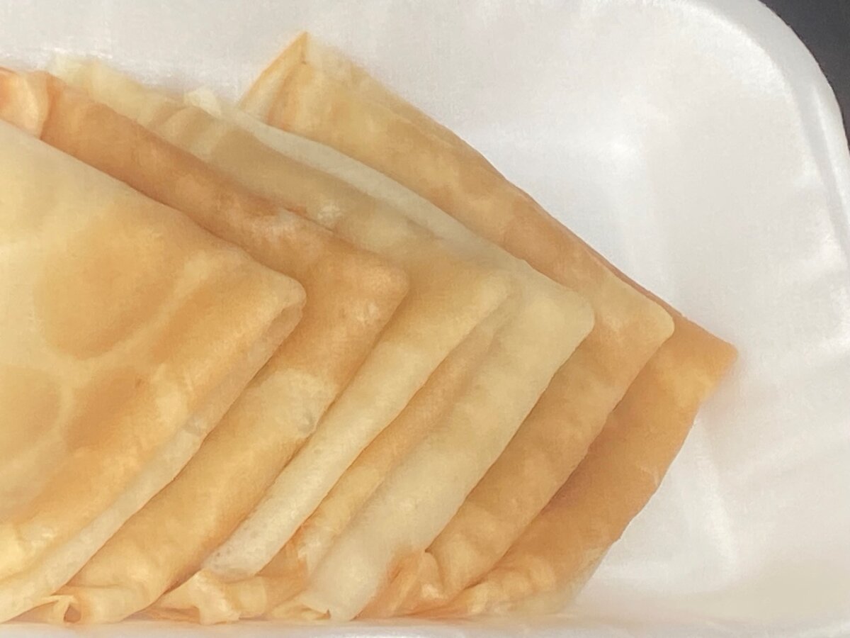 Crêpes nature