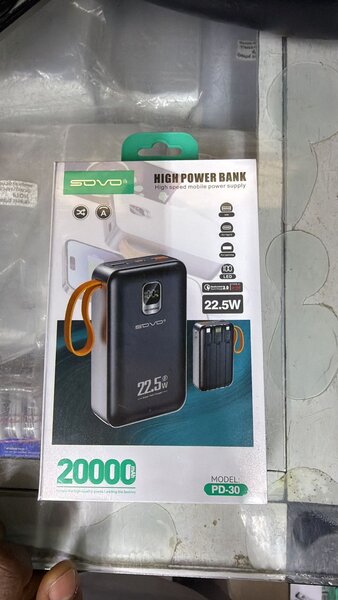SOVO Power Bank 20000mAh