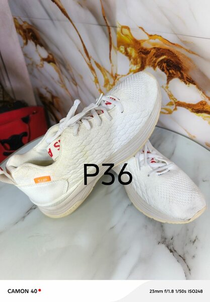 Baskets blanches pour hommes