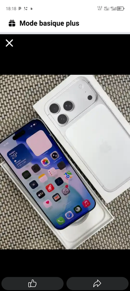 Smartphone moderne 128 Go