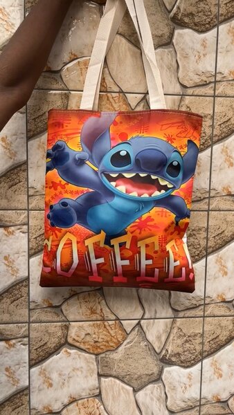 Sac cabas Stitch Café - Disney