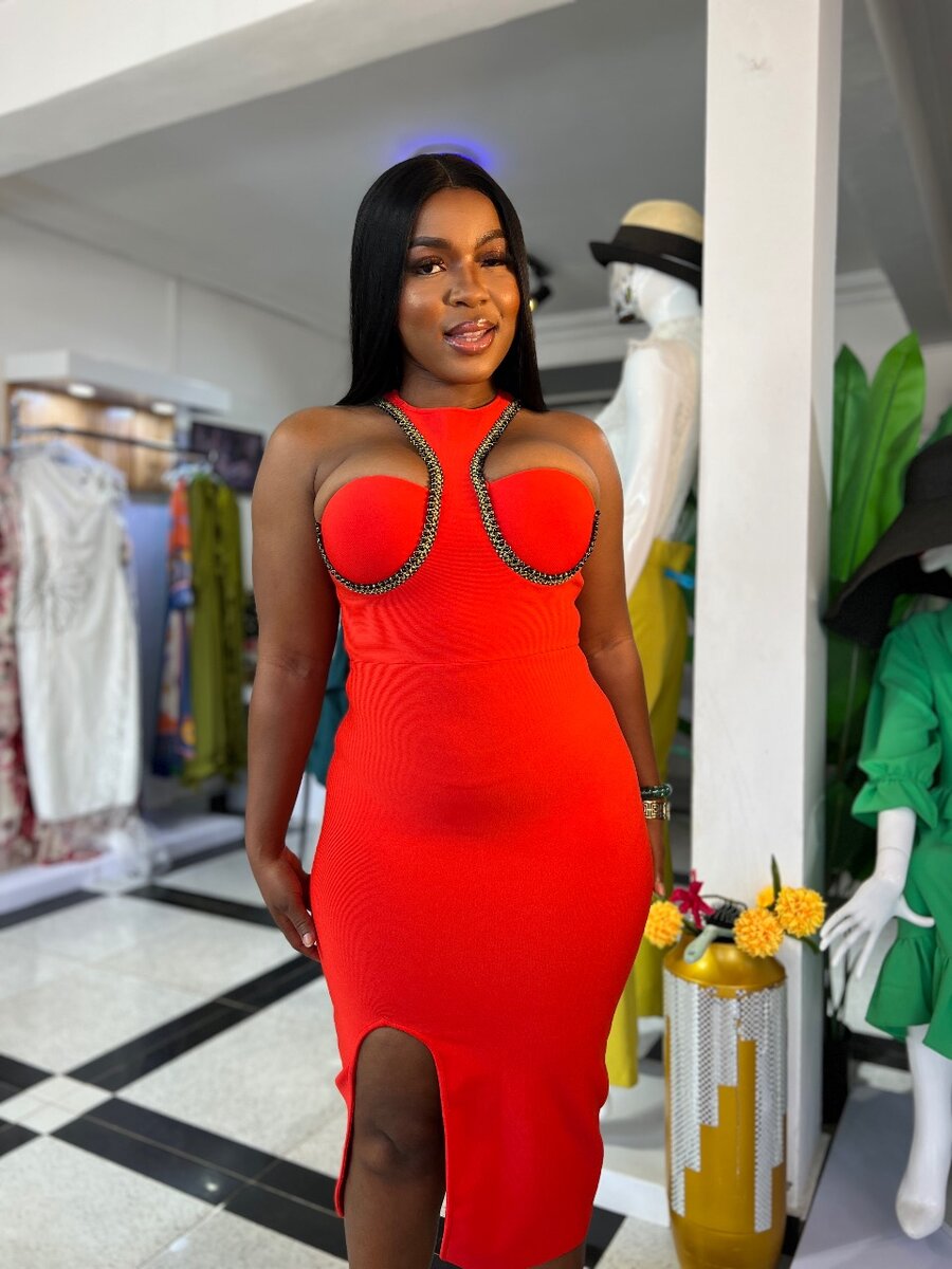 Luxury bandage dress