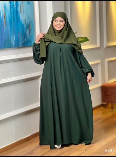 Jilbab khimar deux tons import