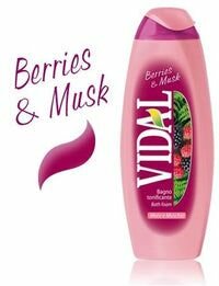 Vidal shower gels