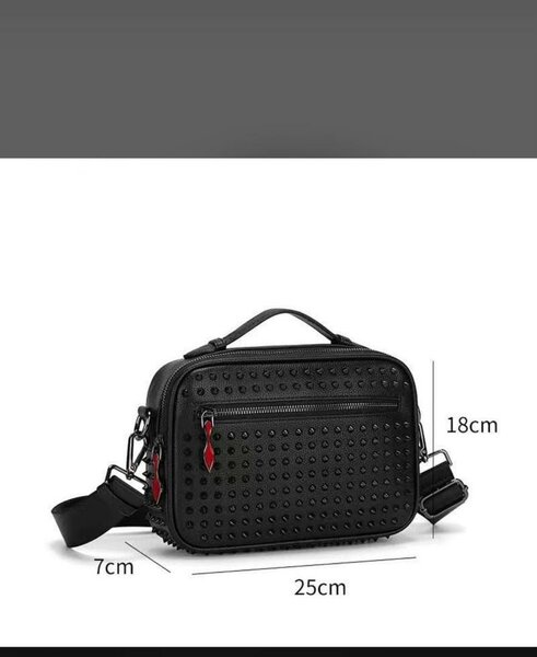 Sac bandoulière noir pour homme