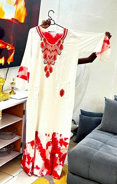 Robe caftan boho chic