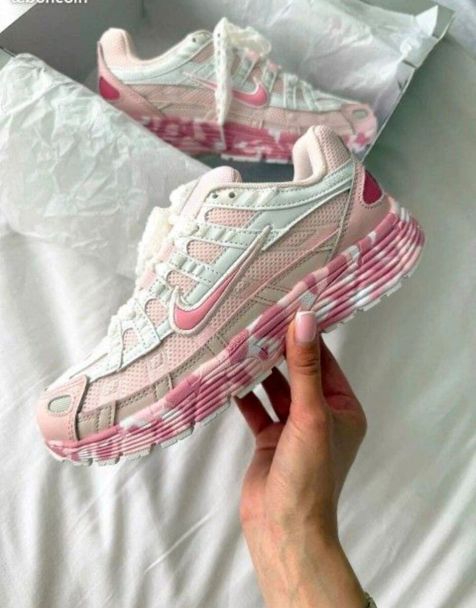 Sneakers femme roses élégantes