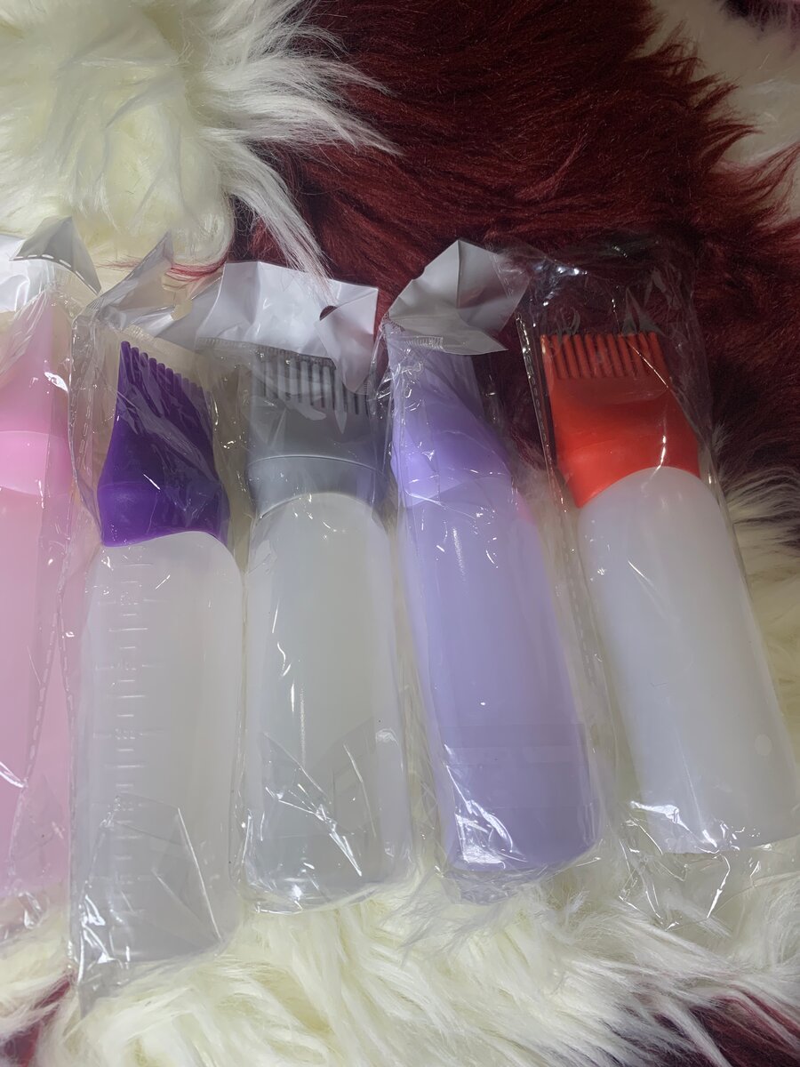 Flacon de soin capillaire