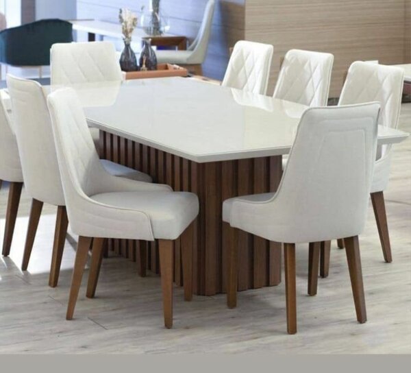 Table à manger en bois moderne