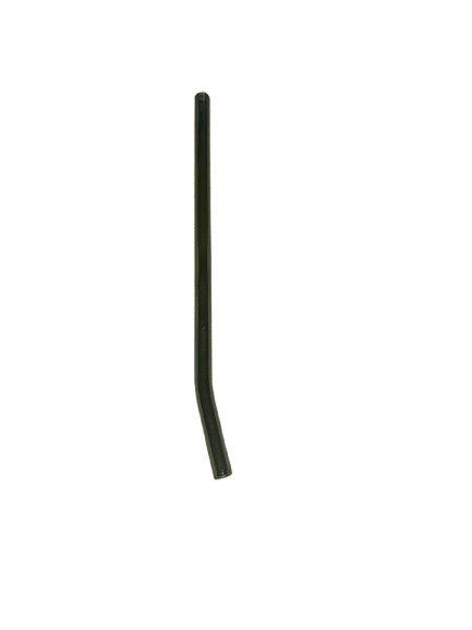 450 ml glass mug with straw