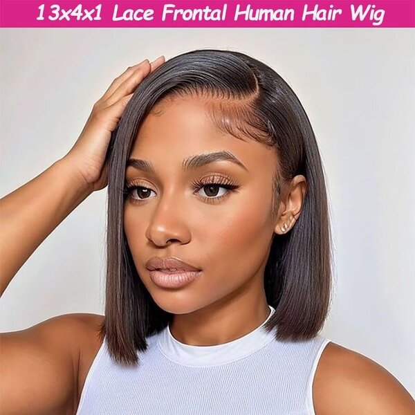 Perruque Bob Frontale normale