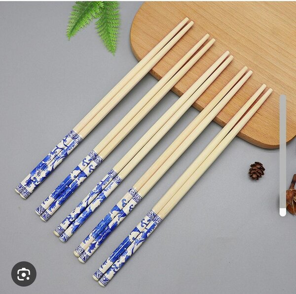 Baguettes chinoises jetables en bambou