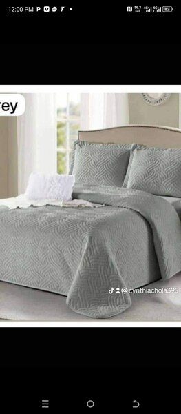 5 pieces KING Z/M BEDSPREAD 