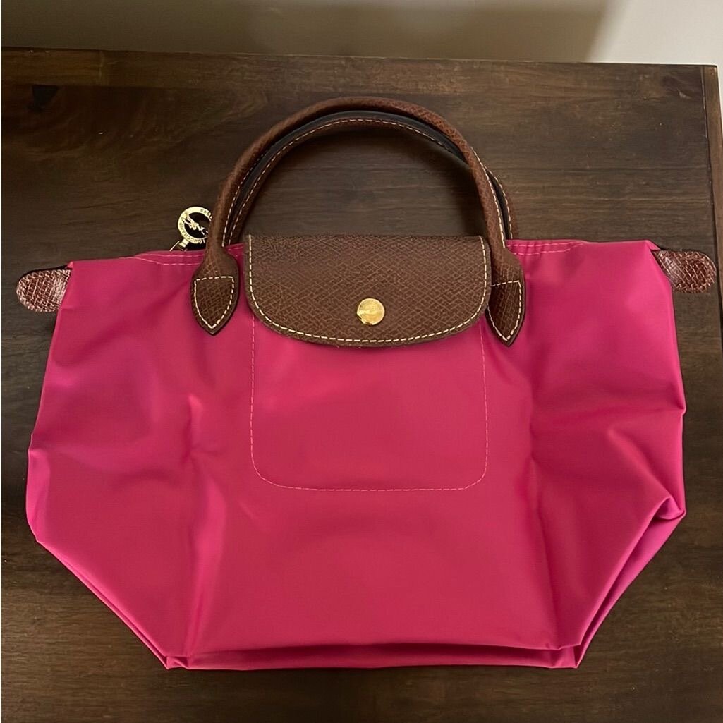 Sac fourre-tout rose élégant