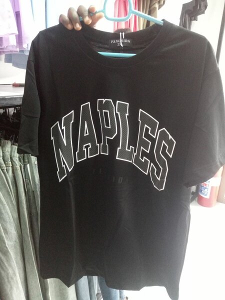 T. Shirts blue, pink and black