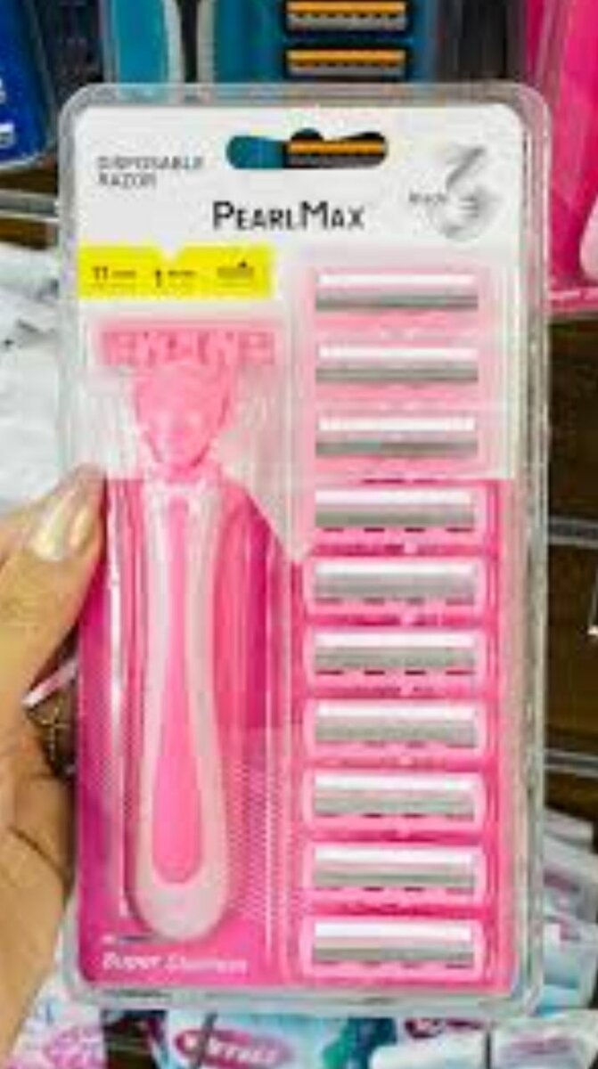 Rasoir jetable PearlMax 3 lames