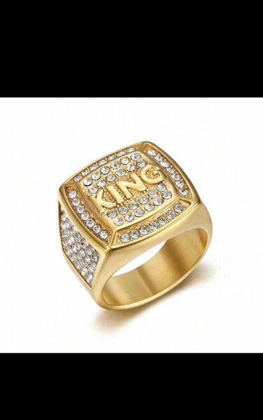 Bague tendance en or et argent