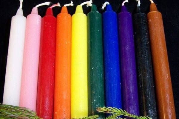 Bougies Multicolores