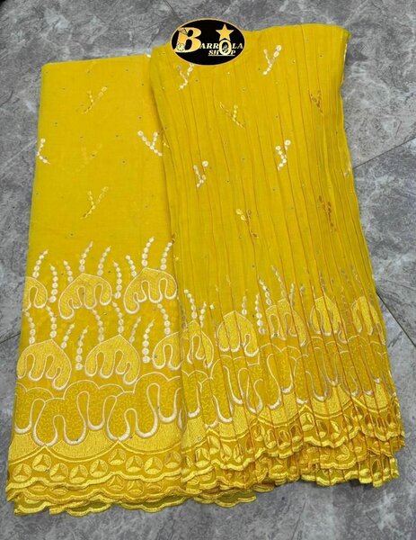 Tissus Brodés Luxueux