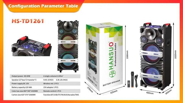 Enceinte Portable Bluetooth Puissante