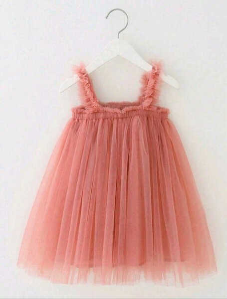 Robe en tulle rose fille 4 ans