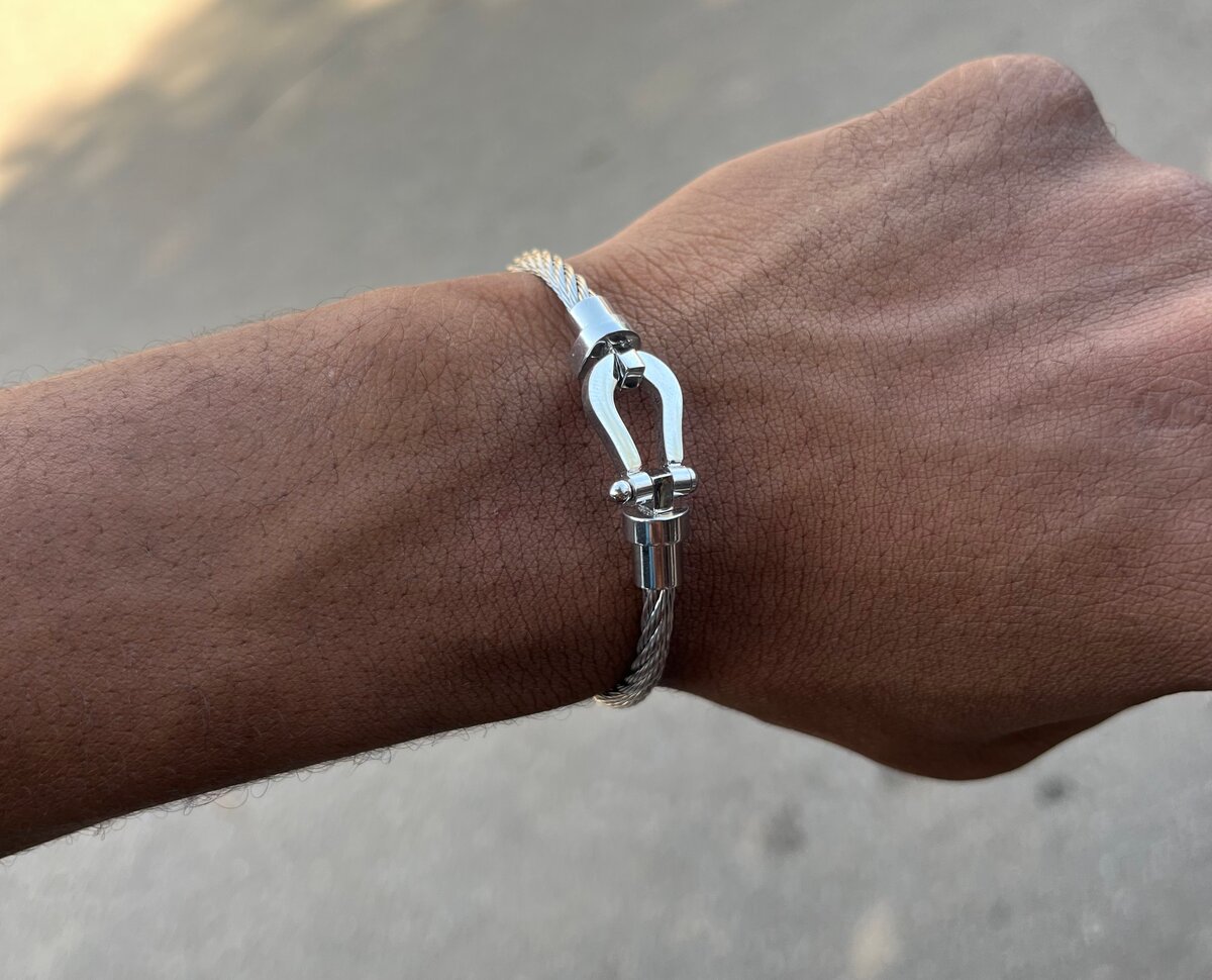 Bracelet en acier inoxydable