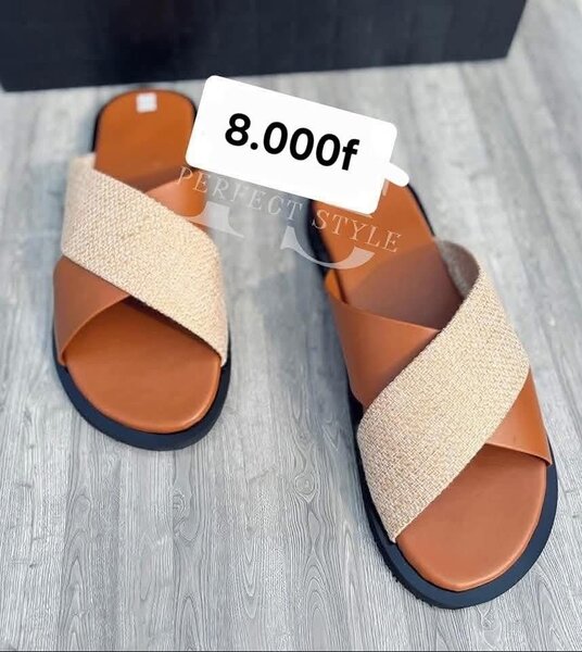 Sandales décontractées en cuir