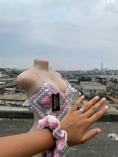 Boho Crochet Knit Top