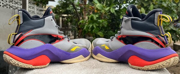 Li-Ning Power 7 'Grey Purple'