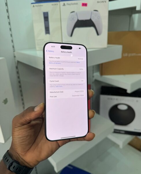 iPhone 16 pro max 256GB physical sim factory unlock