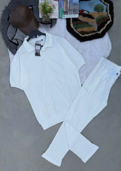 Ensemble décontracté blanc