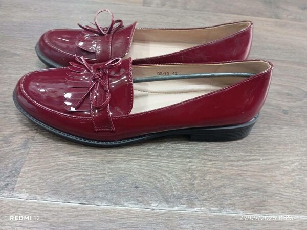 Chaussures Mocassins Vernies Femme