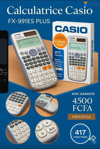 Calculatrice scientifique Casio FX-991ES PLUS