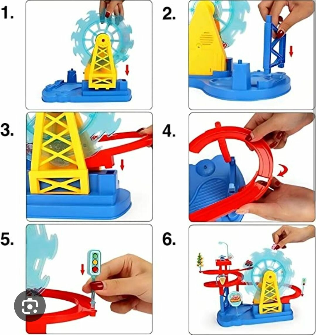Circuit de glisse pour enfants