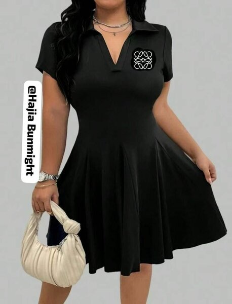 Robe noire élégante pour femmes