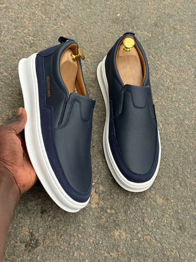 Mocassins élégants en cuir homme