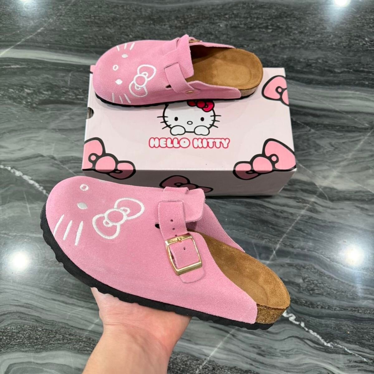 Chaussures Birkenstock décorées pour enfants