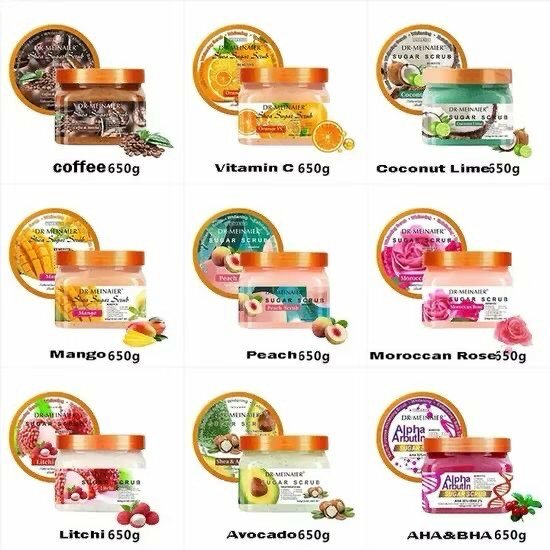 Gommage de corps et de visage