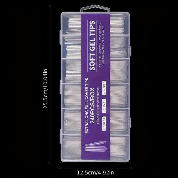 Extra Long Soft Nail Tips