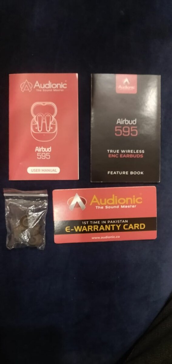 Audionic 595 earbud ENC & Gaming Mode wireless earbuds