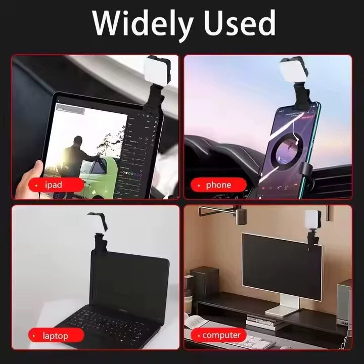 Lumière LED Portable Clip-on