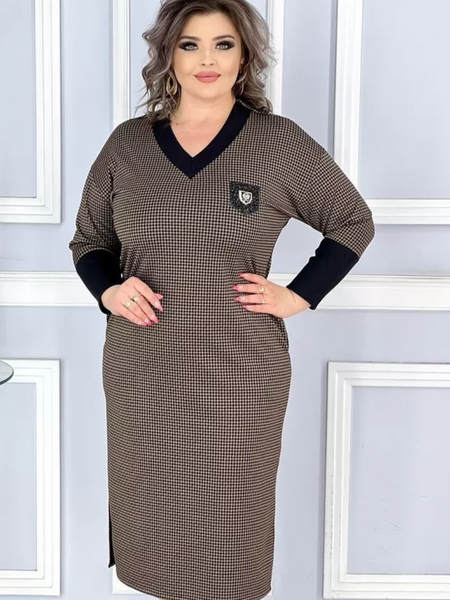 Платье трикотажное