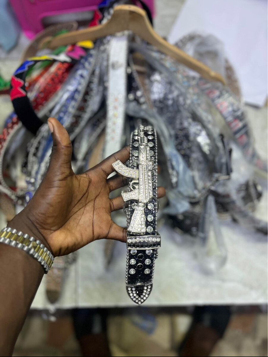 Ceinture strass pour femme