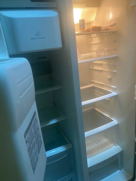 LG Side by Side door fridge