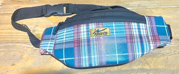 Ceinture Banane Sport Plaid